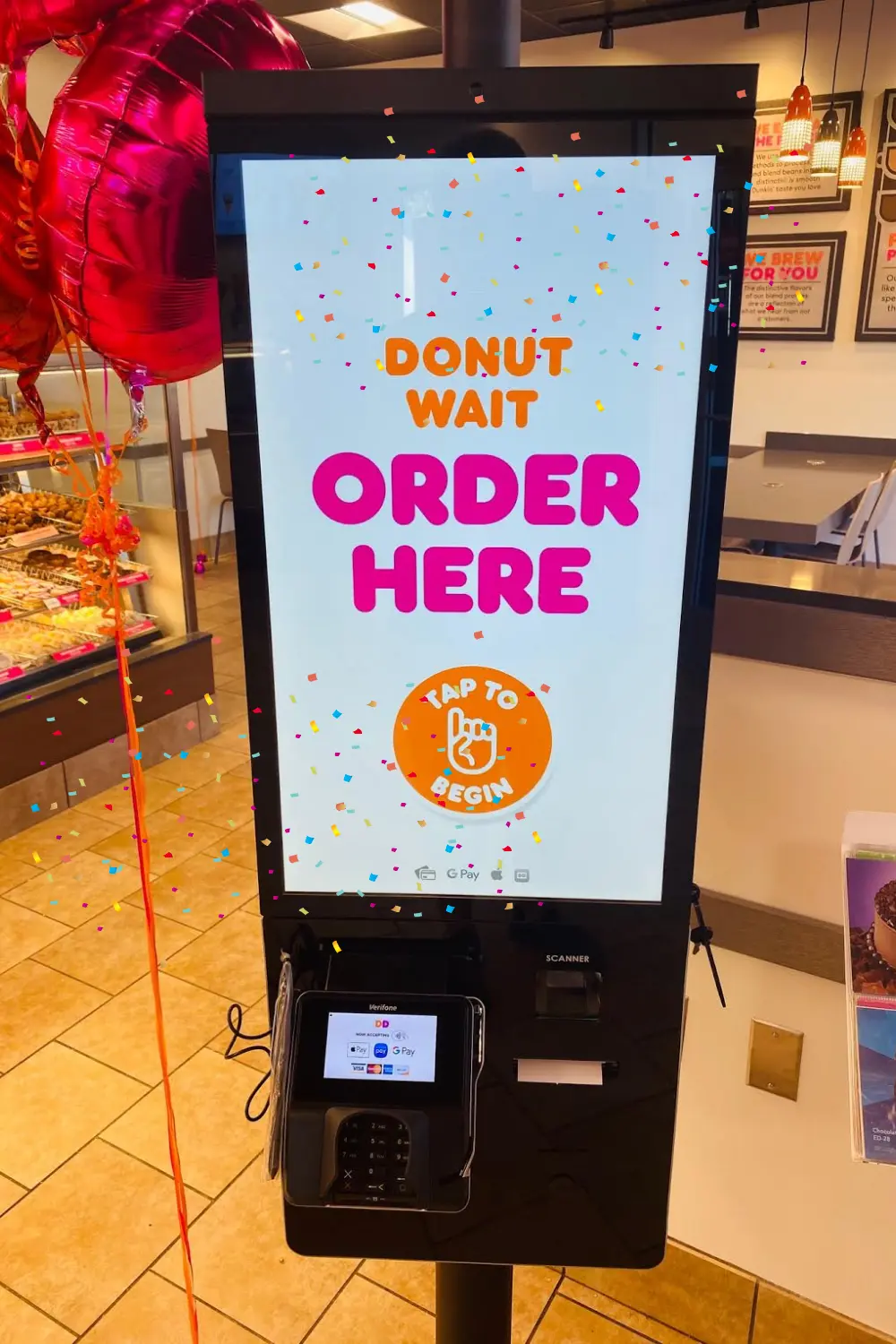 dunkin order menu